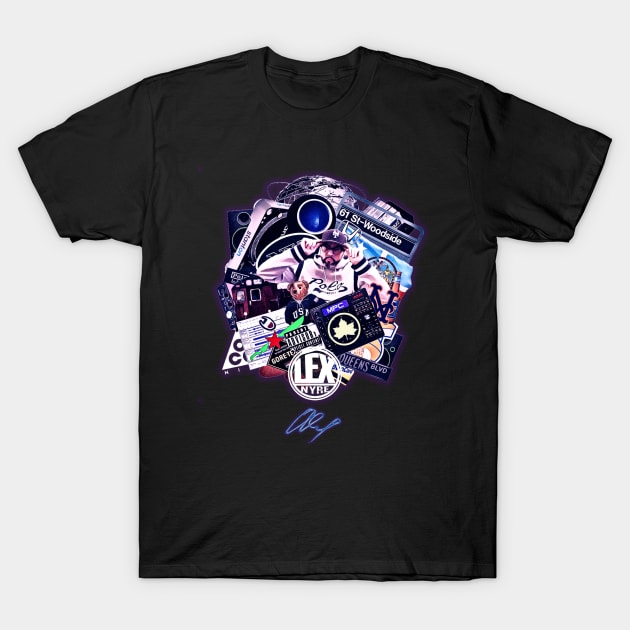 LEX (NYRE) Alex Cover Art T-Shirt by LEXNYRE